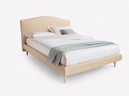 Letto con testiera arrotondata Lyle Modern di Noctis