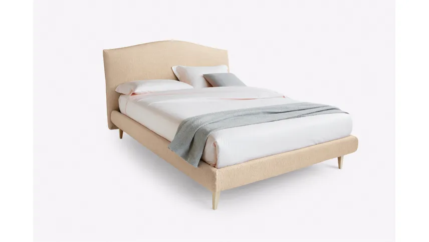 Letto con testiera arrotondata Lyle Modern di Noctis